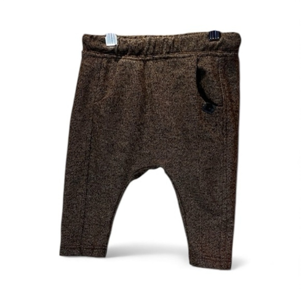 Zara Baby Brown Tweed Pants Size 6-9 Months